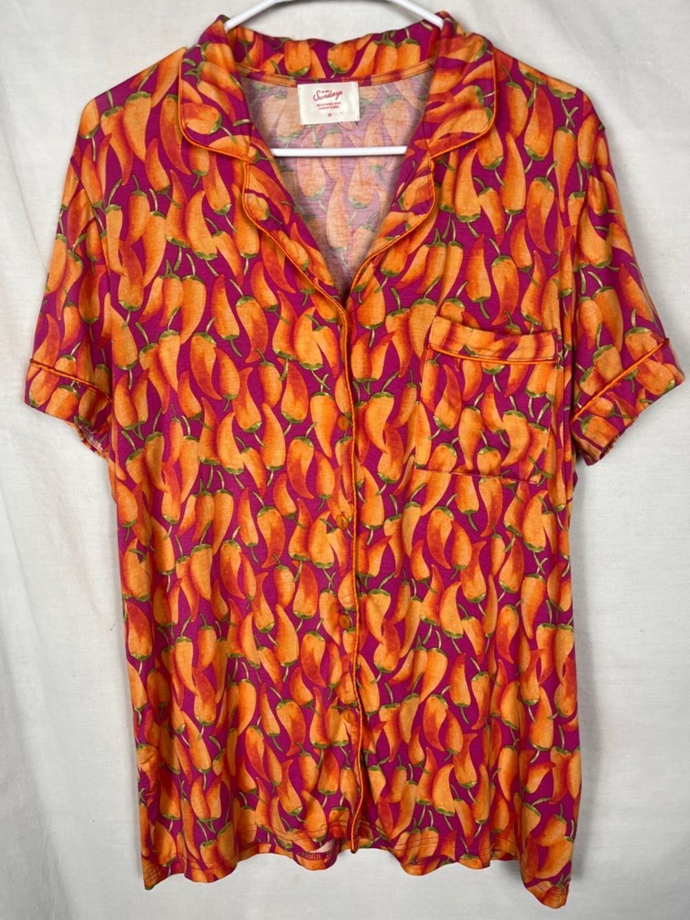 In My Sundays Pepper Dreams Shorts Pajama Set - Picture 2 of 11